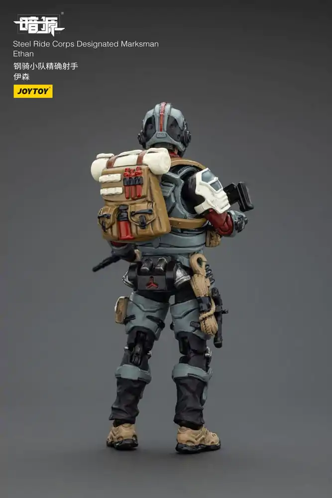 Steel Ride Corps Dark Source Action Figur Designated Marksman Ethan 7 cm termékfotó