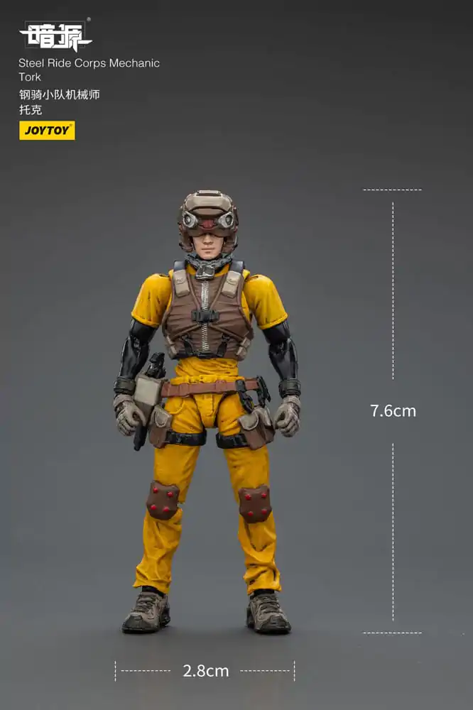 Steel Ride Corps Dark Source Action Figur Mechanic Tork 7 cm termékfotó