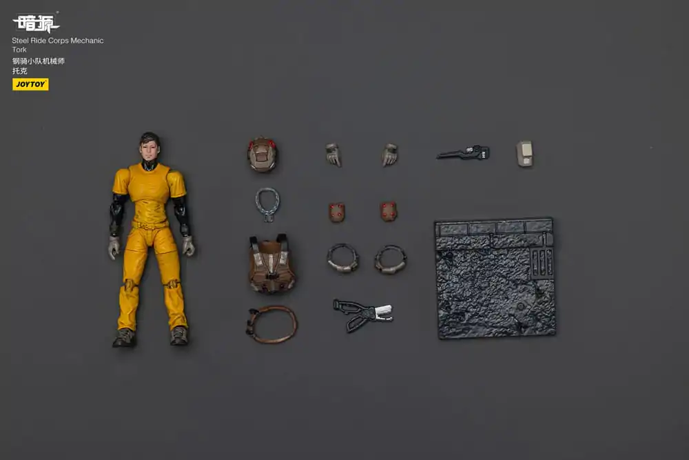 Steel Ride Corps Dark Source Action Figur Mechanic Tork 7 cm termékfotó