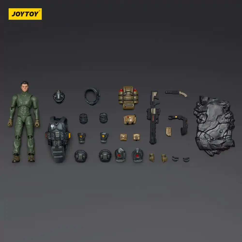 Steel Ride Corps Dark Source Assaulter Volok akciófigura 7 cm termékfotó