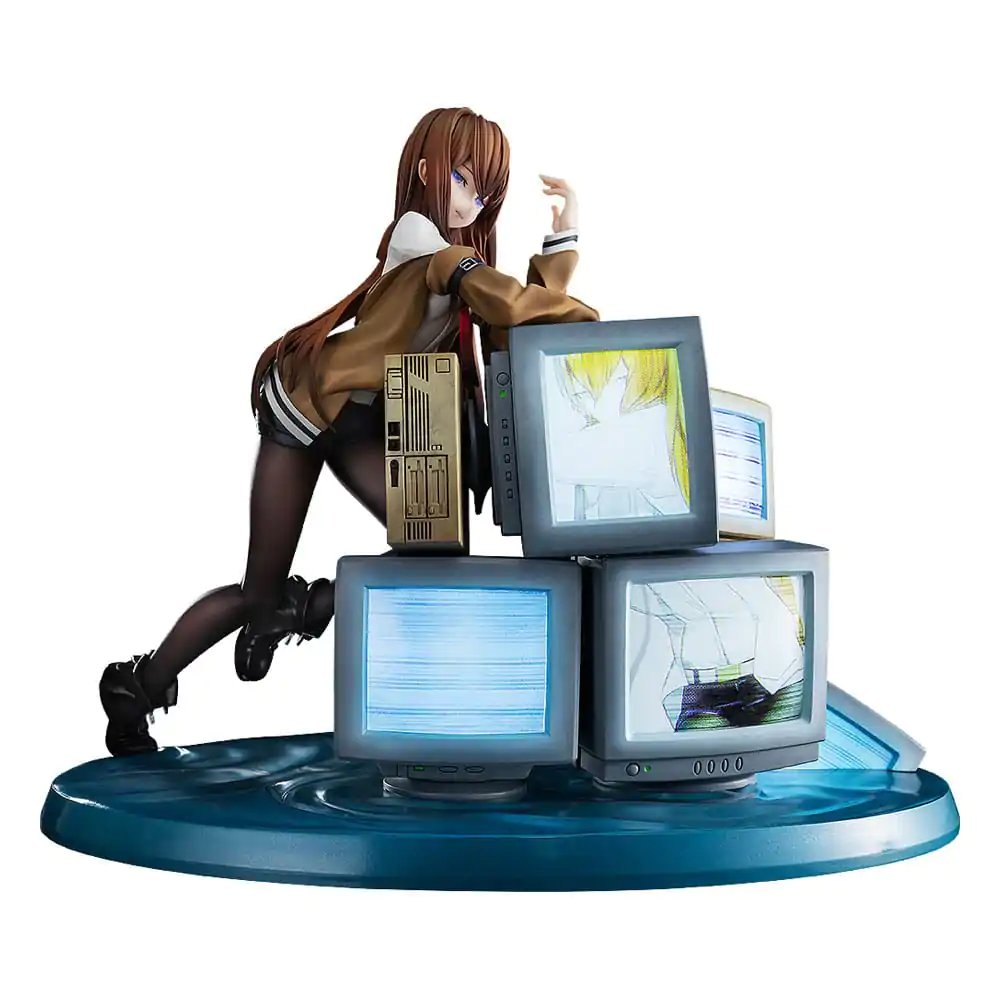 Steins Gate 0 1/7 Kurisu Makise With LED Light-Up Feature PVC szobor figura 21 cm termékfotó