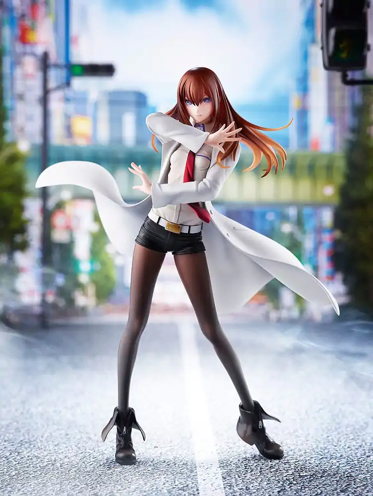 Steins Gate 1/7 Kurisu Makise (Lab Coat Style) PVC szobor figura 22 cm termékfotó