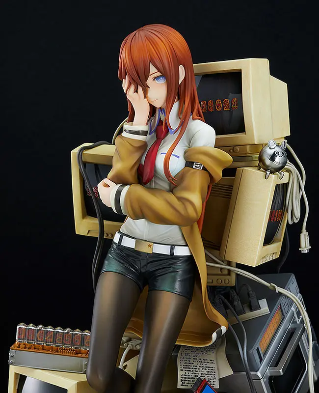 Steins Gate 1/7 Kurisu Makise Reading Steiner PVC szobor figura 23 cm termékfotó