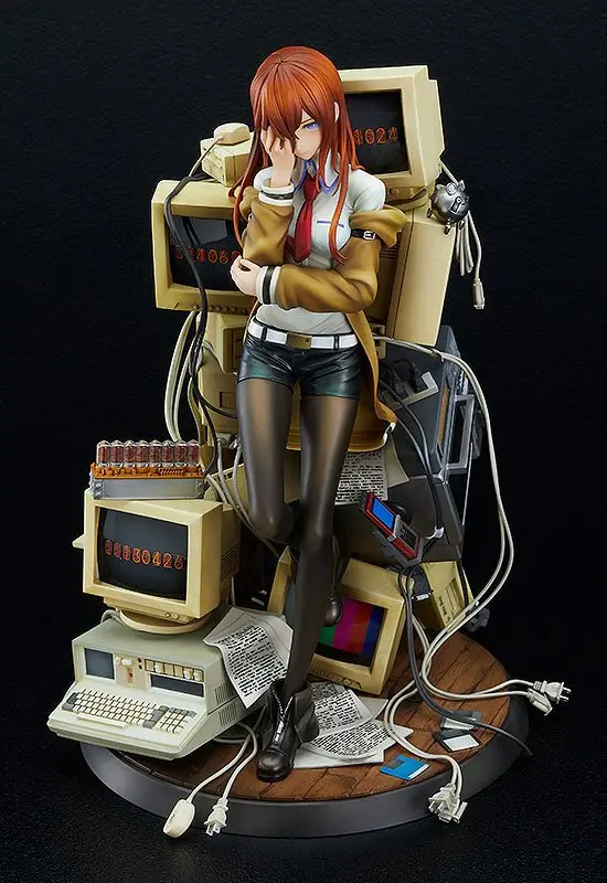 Steins Gate 1/7 Kurisu Makise Reading Steiner PVC szobor figura 23 cm termékfotó