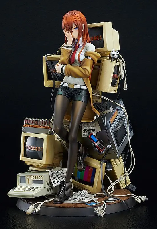 Steins Gate 1/7 Kurisu Makise Reading Steiner PVC szobor figura 23 cm termékfotó