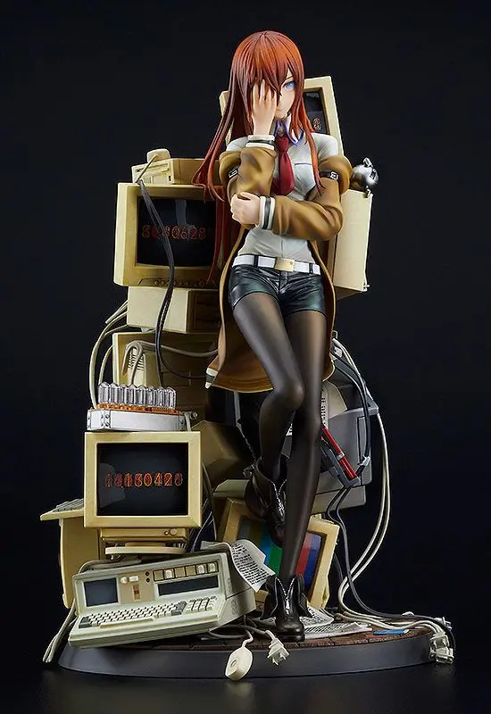 Steins Gate 1/7 Kurisu Makise Reading Steiner PVC szobor figura 23 cm termékfotó