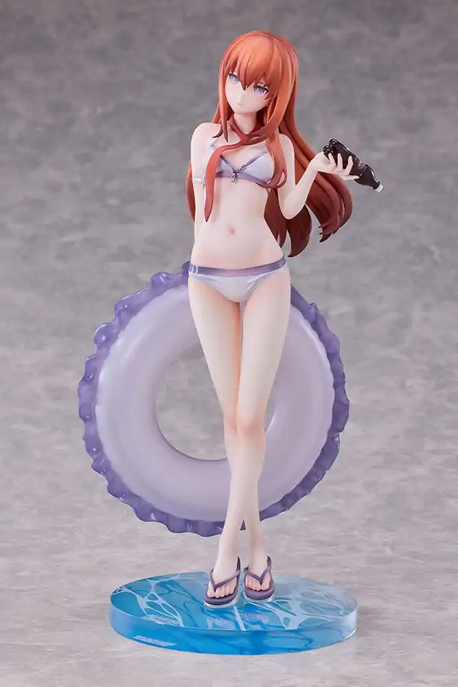 Steins Gate 1/7 Kurisu Makise: Swimsuit Ver. PVC szobor figura 24 cm termékfotó