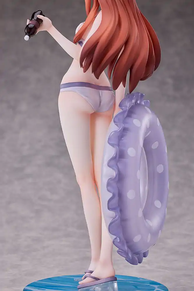 Steins Gate 1/7 Kurisu Makise: Swimsuit Ver. PVC szobor figura 24 cm termékfotó