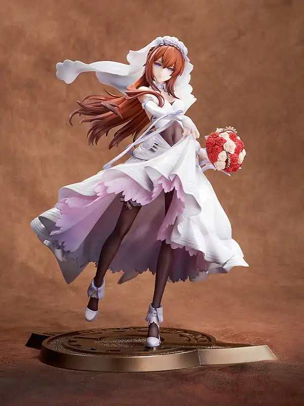 Steins Gate 1/7 Kurisu Makise: Wedding Dress Ver. PVC szobor figura 26 cm termékfotó