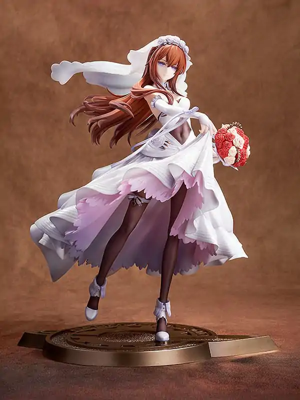 Steins Gate 1/7 Kurisu Makise: Wedding Dress Ver. PVC szobor figura 26 cm termékfotó