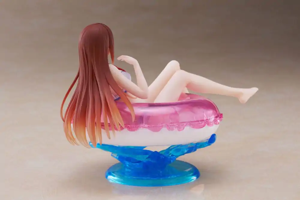 Steins Gate Aqua Float Girls Kurisu Makise PVC szobor figura 10 cm termékfotó