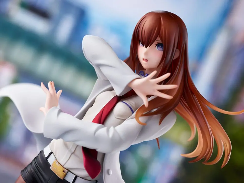 Steins Gate DreamTech 1/7 Kurisu Makise Lab Coat style DT-210 PVC szobor figura 22 cm termékfotó
