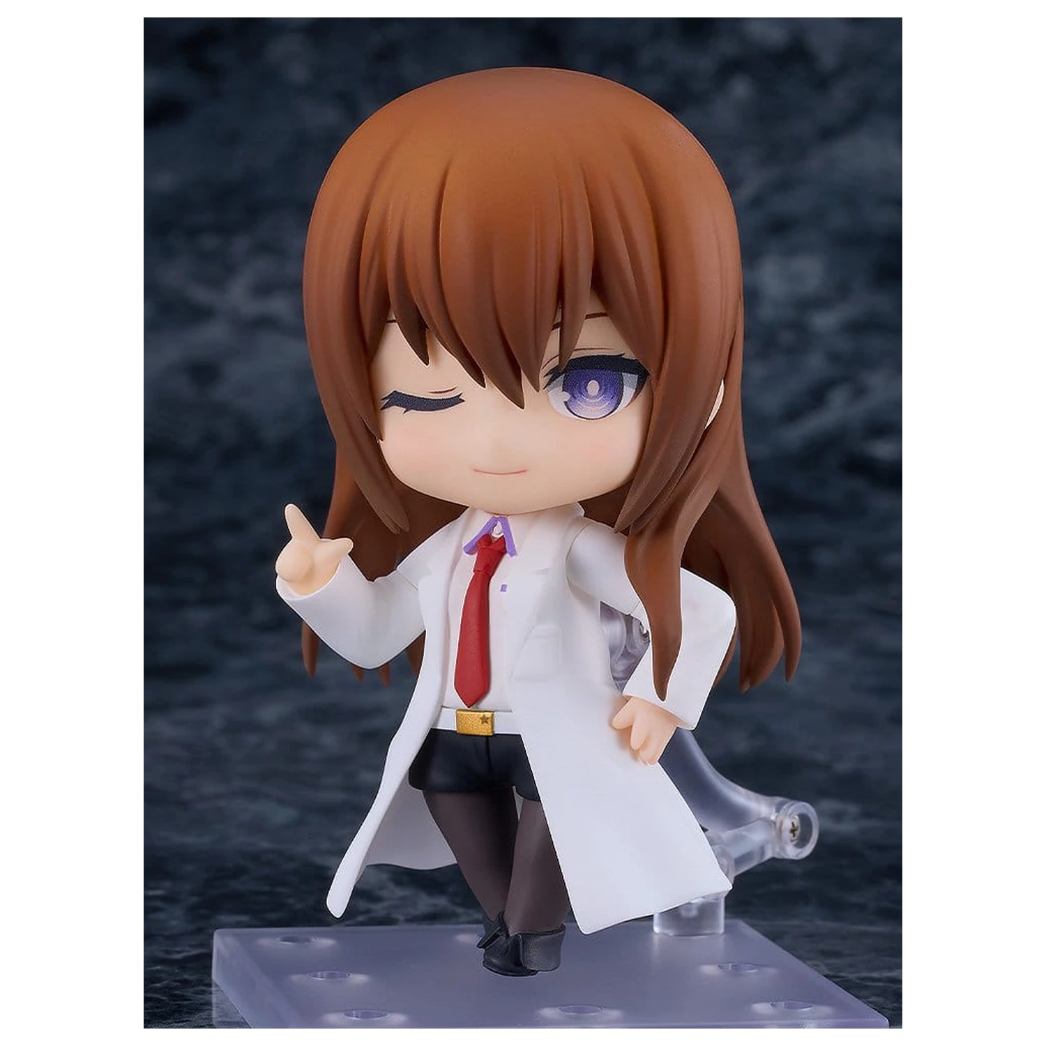 Steins Gate Nendoroid Basic akciófigura Kurisu Makise: Lab Coat Ver. 10 cm termékfotó