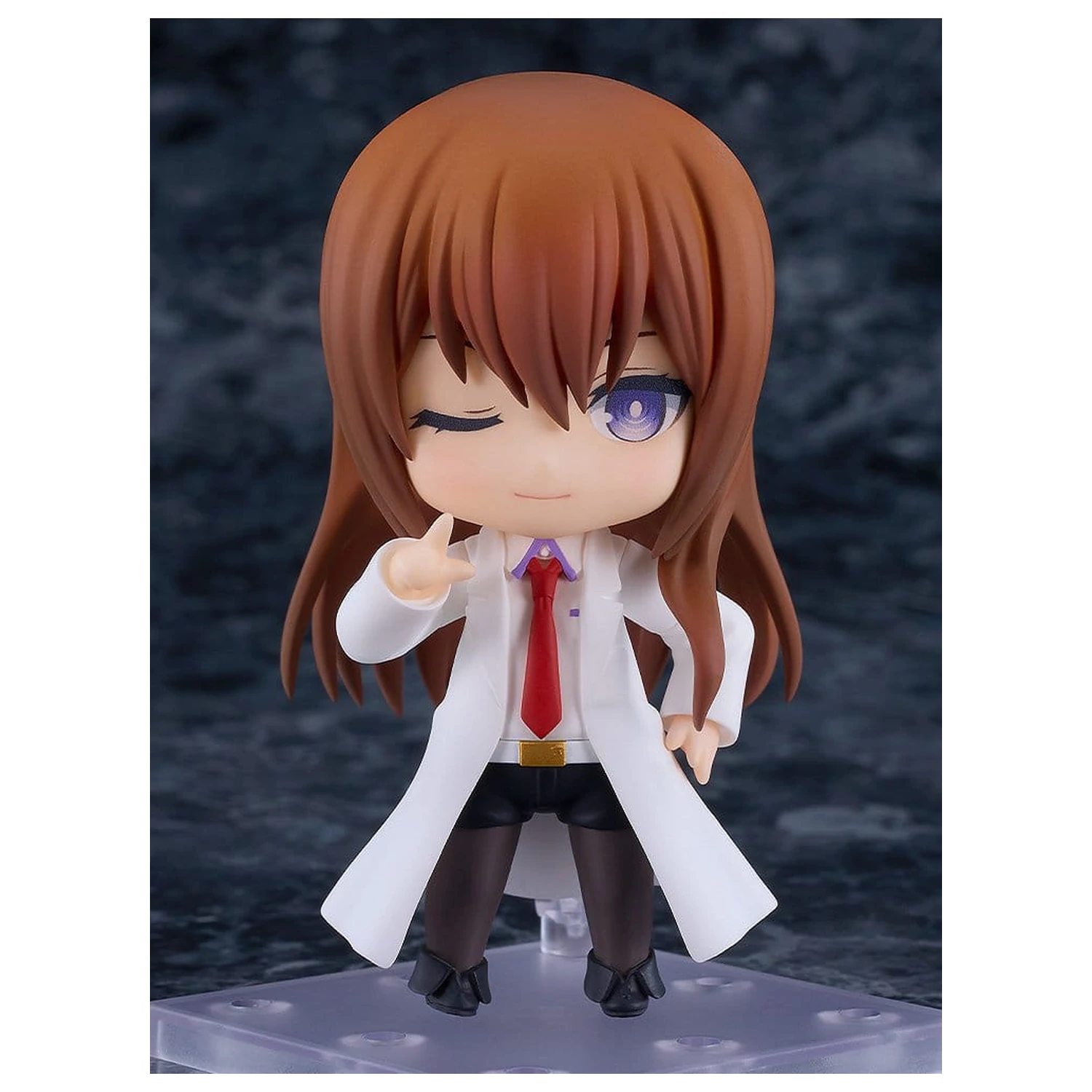 Steins Gate Nendoroid Basic akciófigura Kurisu Makise: Lab Coat Ver. 10 cm termékfotó