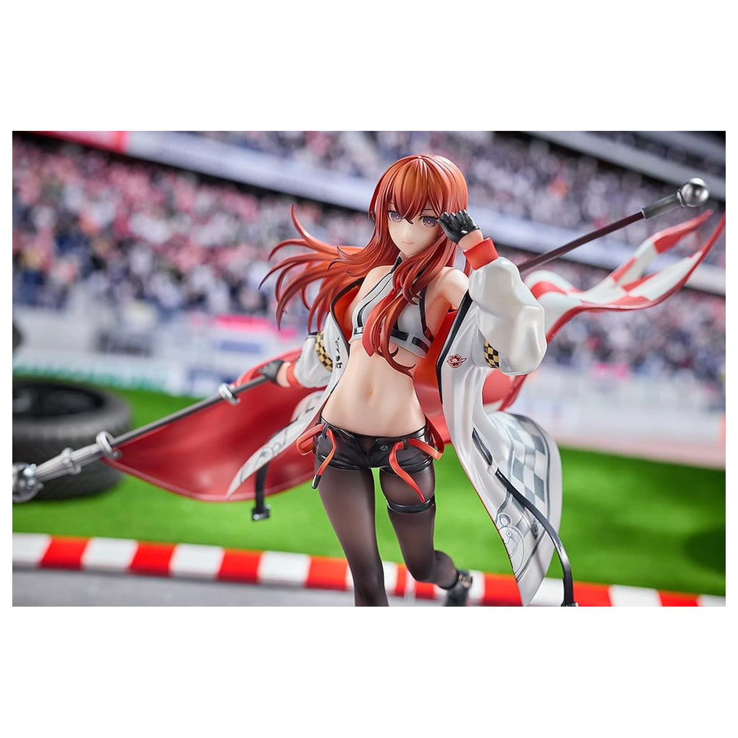 Steins;Gate PVC figura 1/7 Kurisu Makise: Racing Ver. 24 cm termékfotó