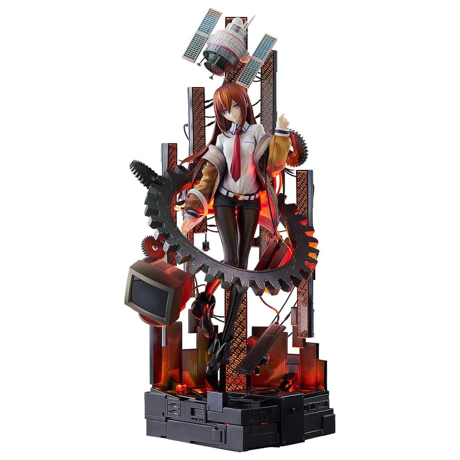 Steins;Gate Re:Boot G.S. Collection PVC figura 1/7 Kurisu Makise -világító Reflection of a Masterpiece 35 cm termékfotó