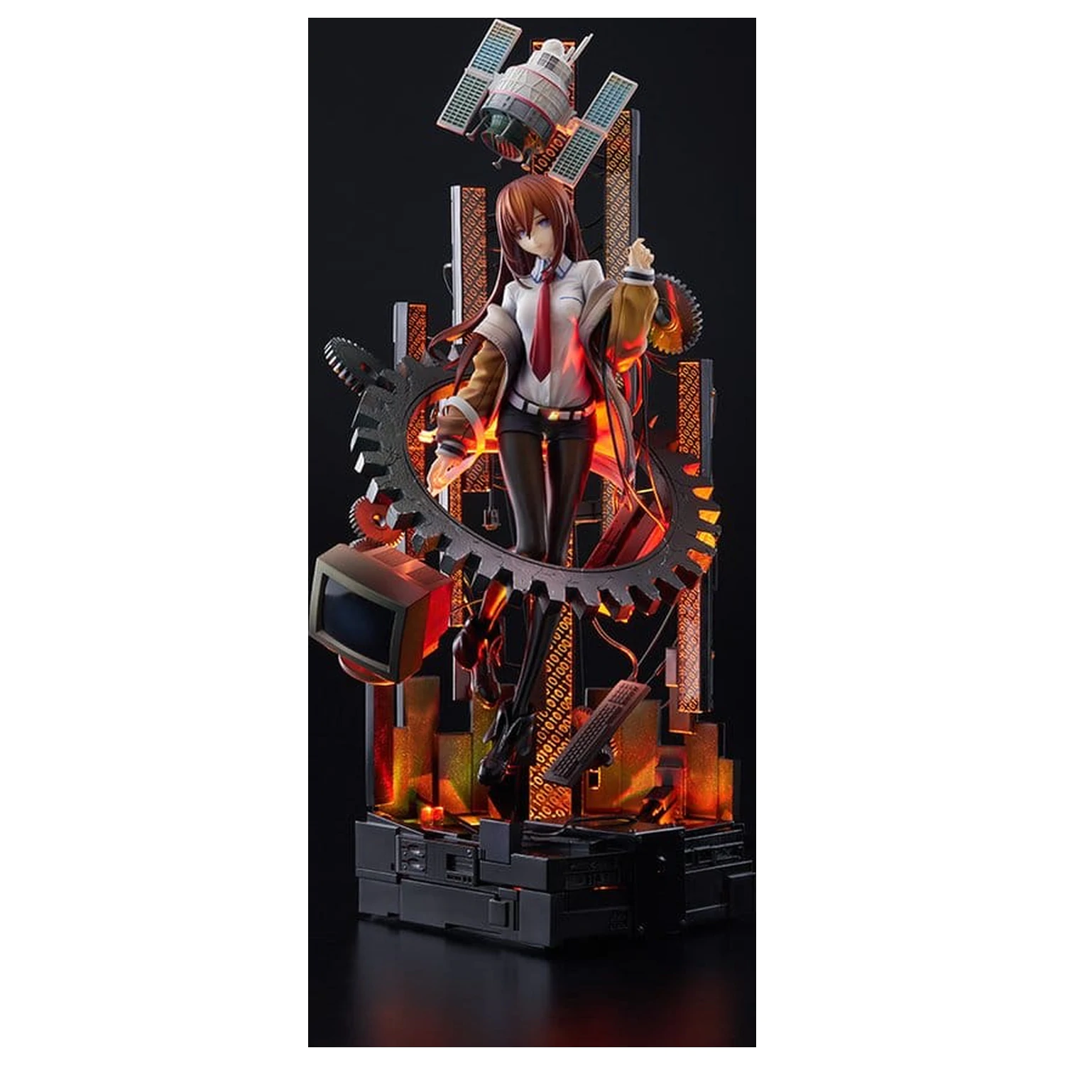 Steins;Gate Re:Boot G.S. Collection PVC figura 1/7 Kurisu Makise -világító Reflection of a Masterpiece 35 cm termékfotó