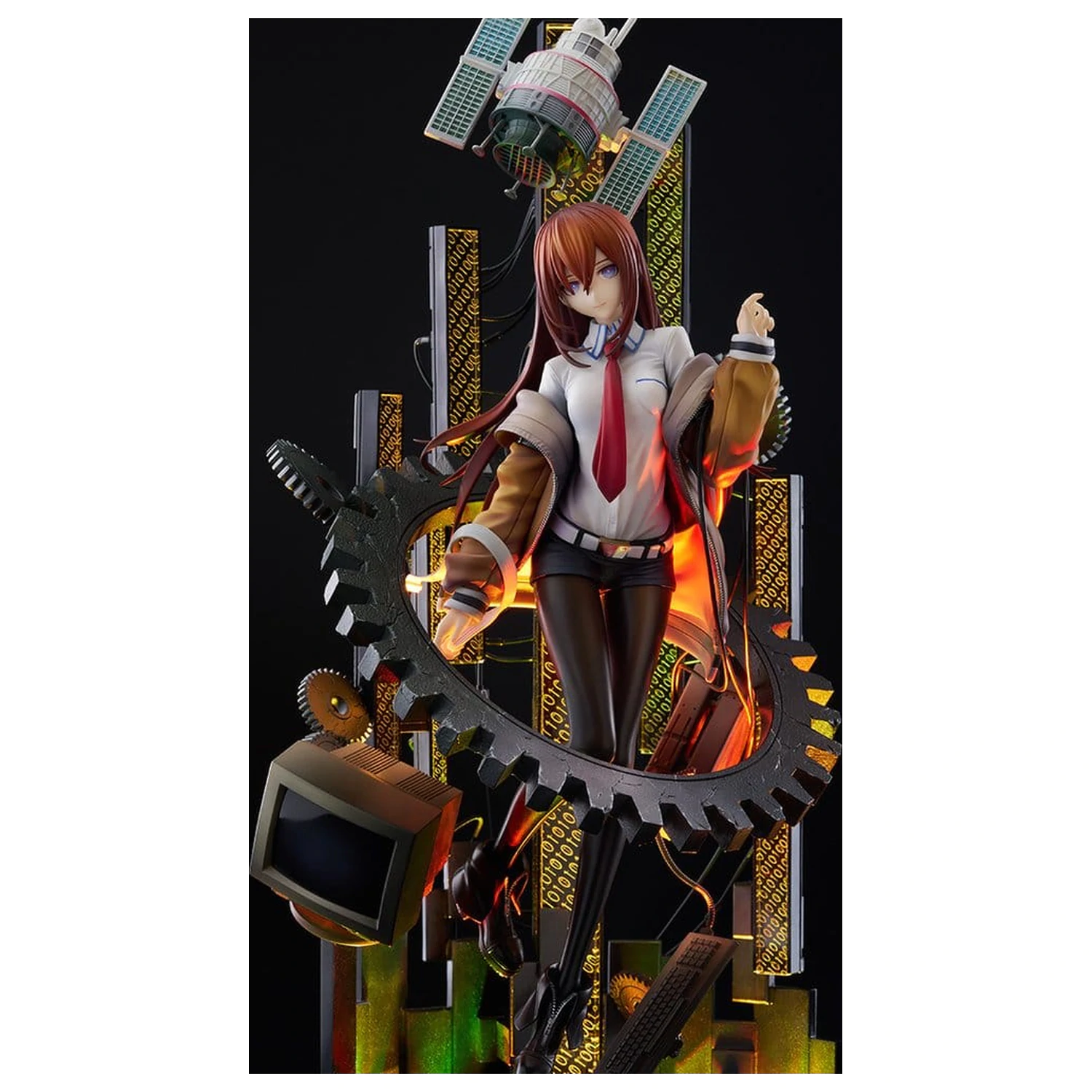 Steins;Gate Re:Boot G.S. Collection PVC figura 1/7 Kurisu Makise -világító Reflection of a Masterpiece 35 cm termékfotó