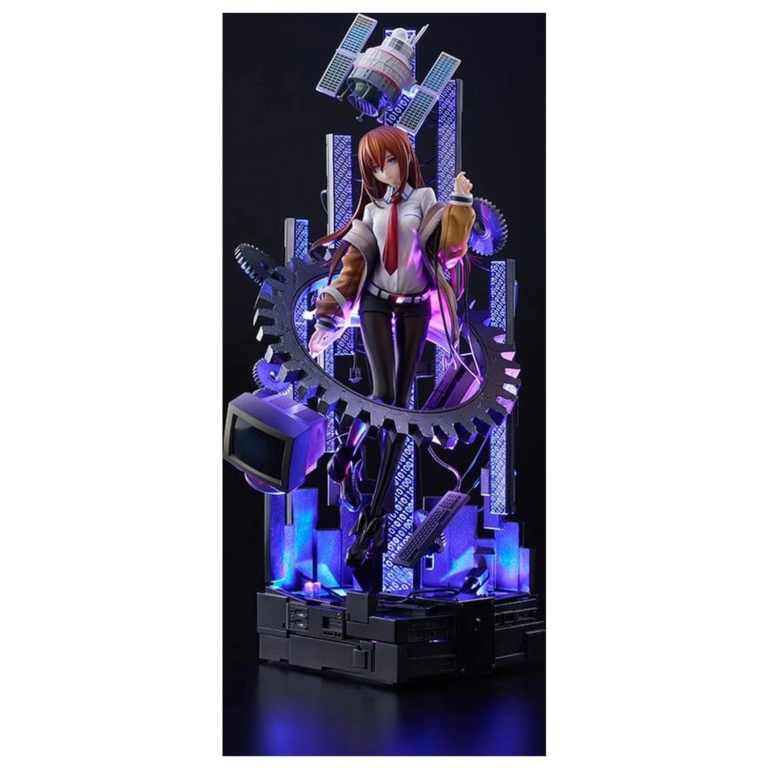 Steins;Gate Re:Boot G.S. Collection PVC figura 1/7 Kurisu Makise -világító Reflection of a Masterpiece 35 cm termékfotó