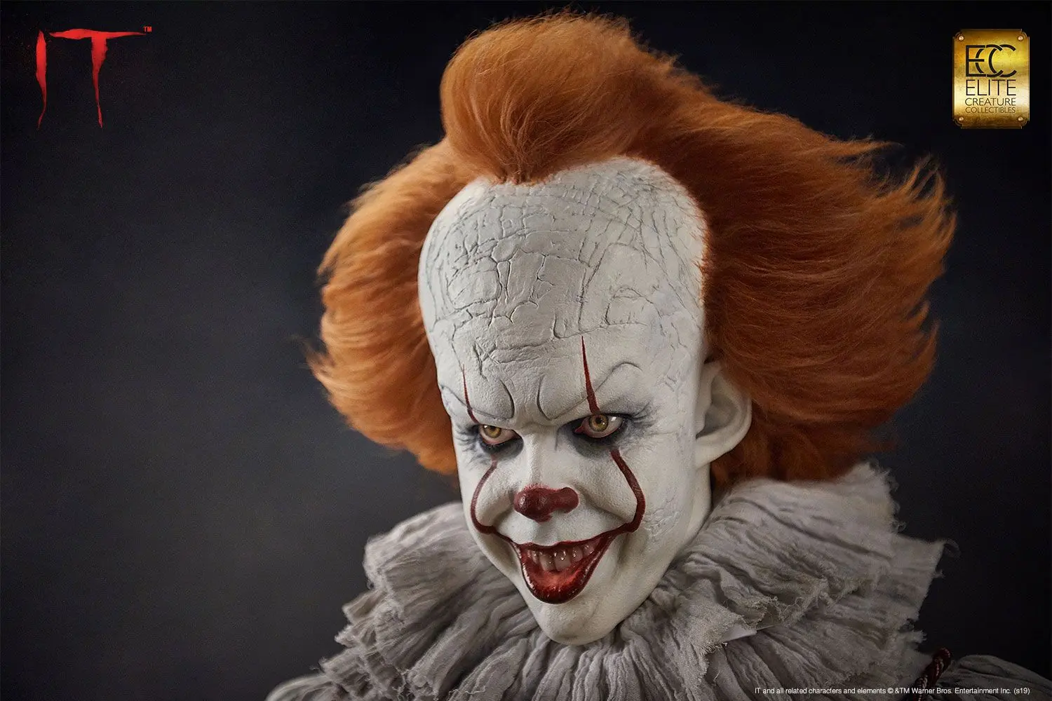 Stephen King's It Life-Size Pennywise mellszobor figura 71 cm termékfotó