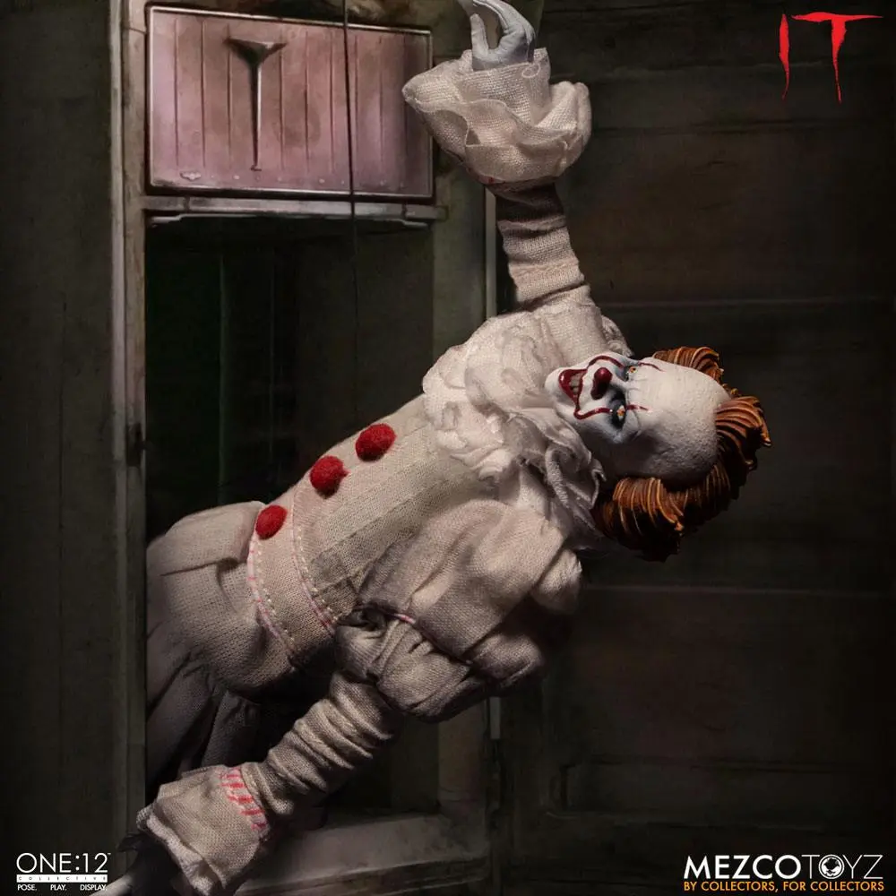Stephen Kings It 2017 1/12 Pennywise akciófigura 17 cm termékfotó