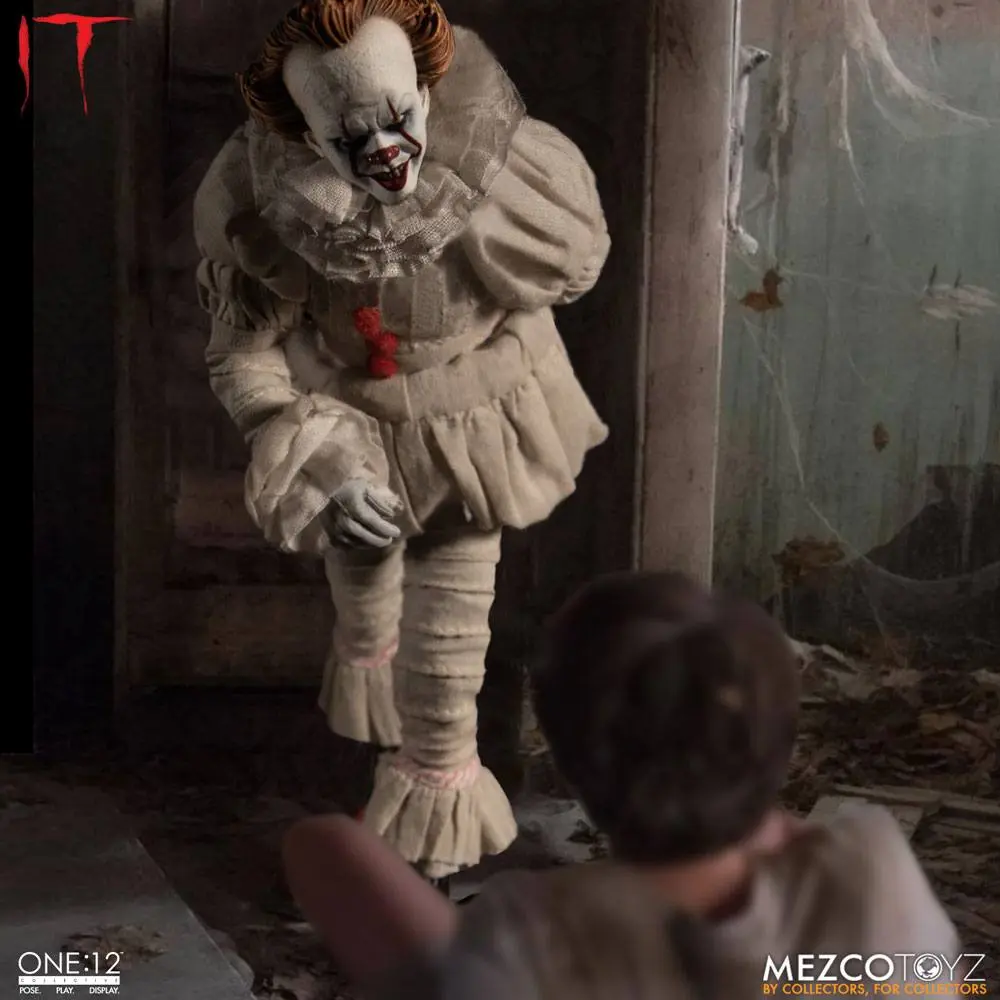 Stephen Kings It 2017 1/12 Pennywise akciófigura 17 cm termékfotó