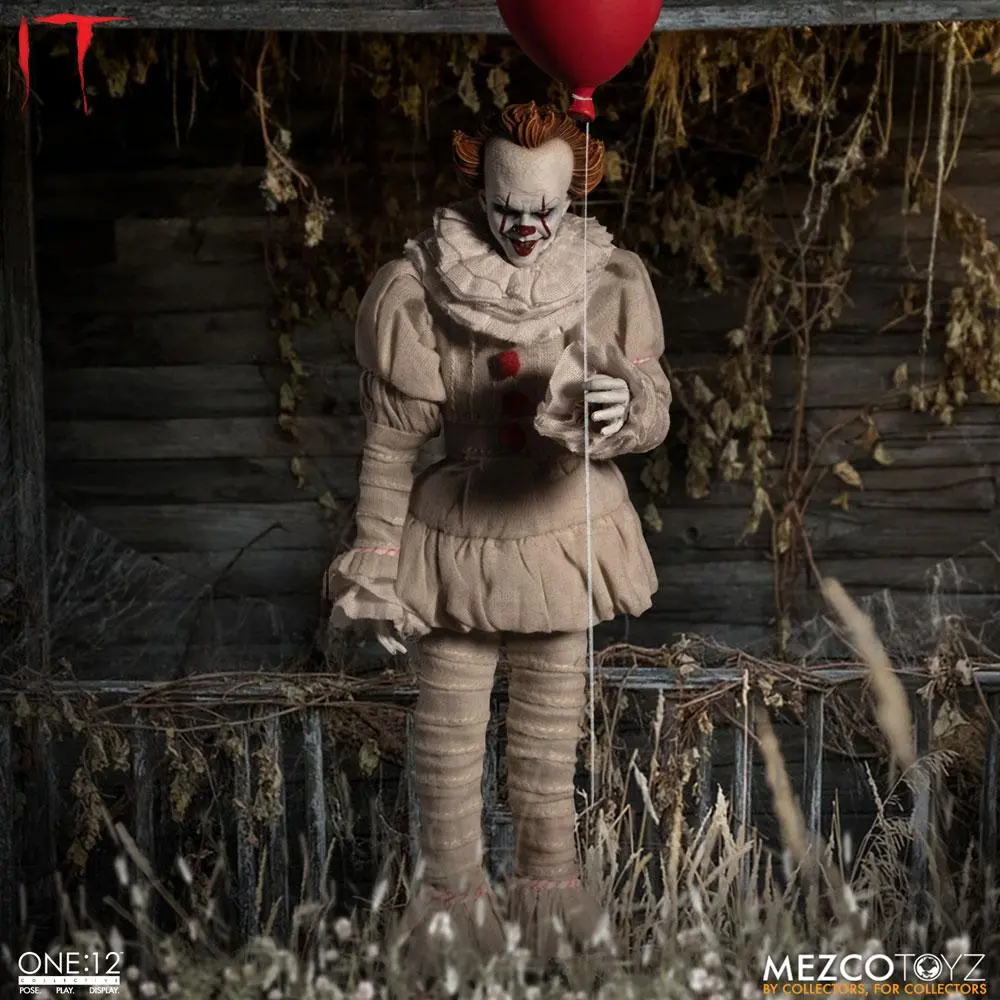 Stephen Kings It 2017 1/12 Pennywise akciófigura 17 cm termékfotó