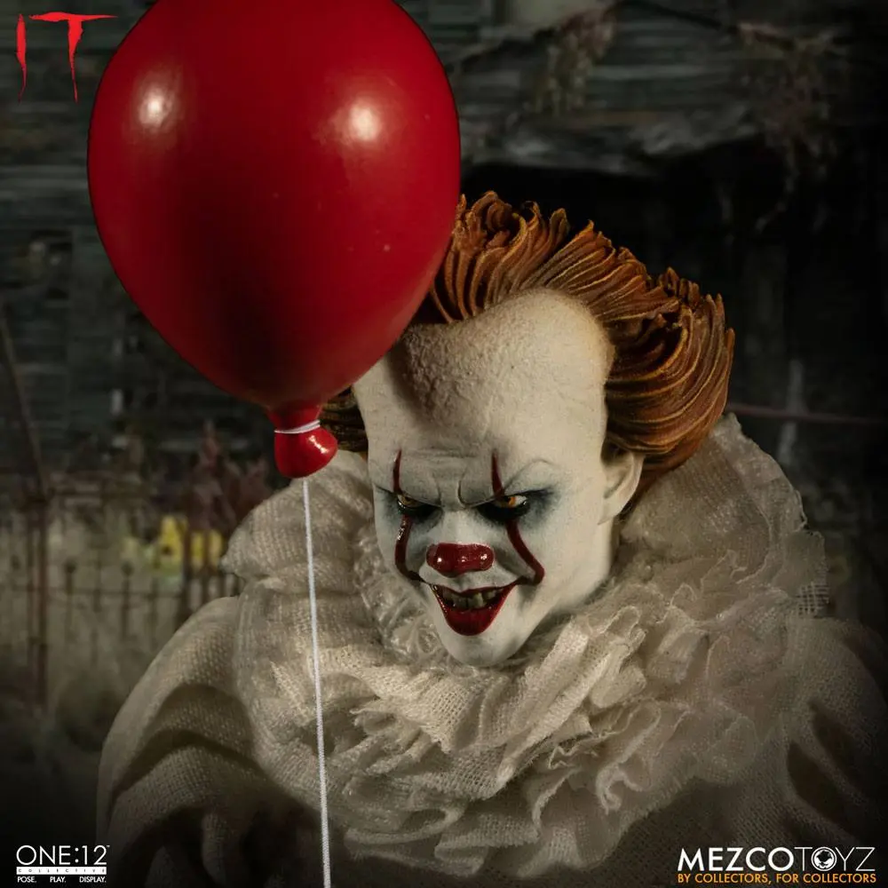 Stephen Kings It 2017 1/12 Pennywise akciófigura 17 cm termékfotó