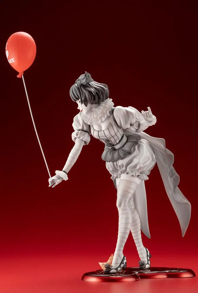 Stephen Kings It 2017 Bishoujo 1/7 Pennywise Monochrome PVC szobor figura 25 cm termékfotó