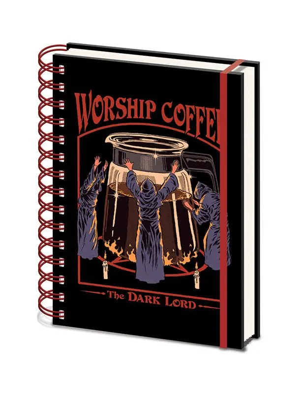 Steven Rhodes Wiro Worship Coffee jegyzetfüzet A5 termékfotó