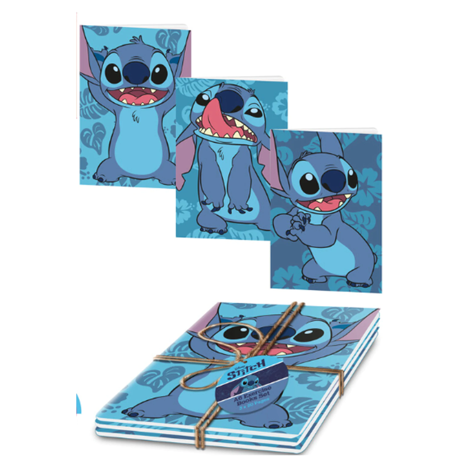 Stitch 3 db-os füzetcsomag termékfotó