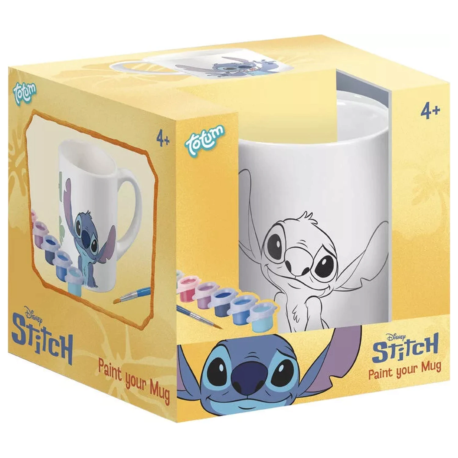 Stitch Alien festhető porcelán bögre 235 ml termékfotó