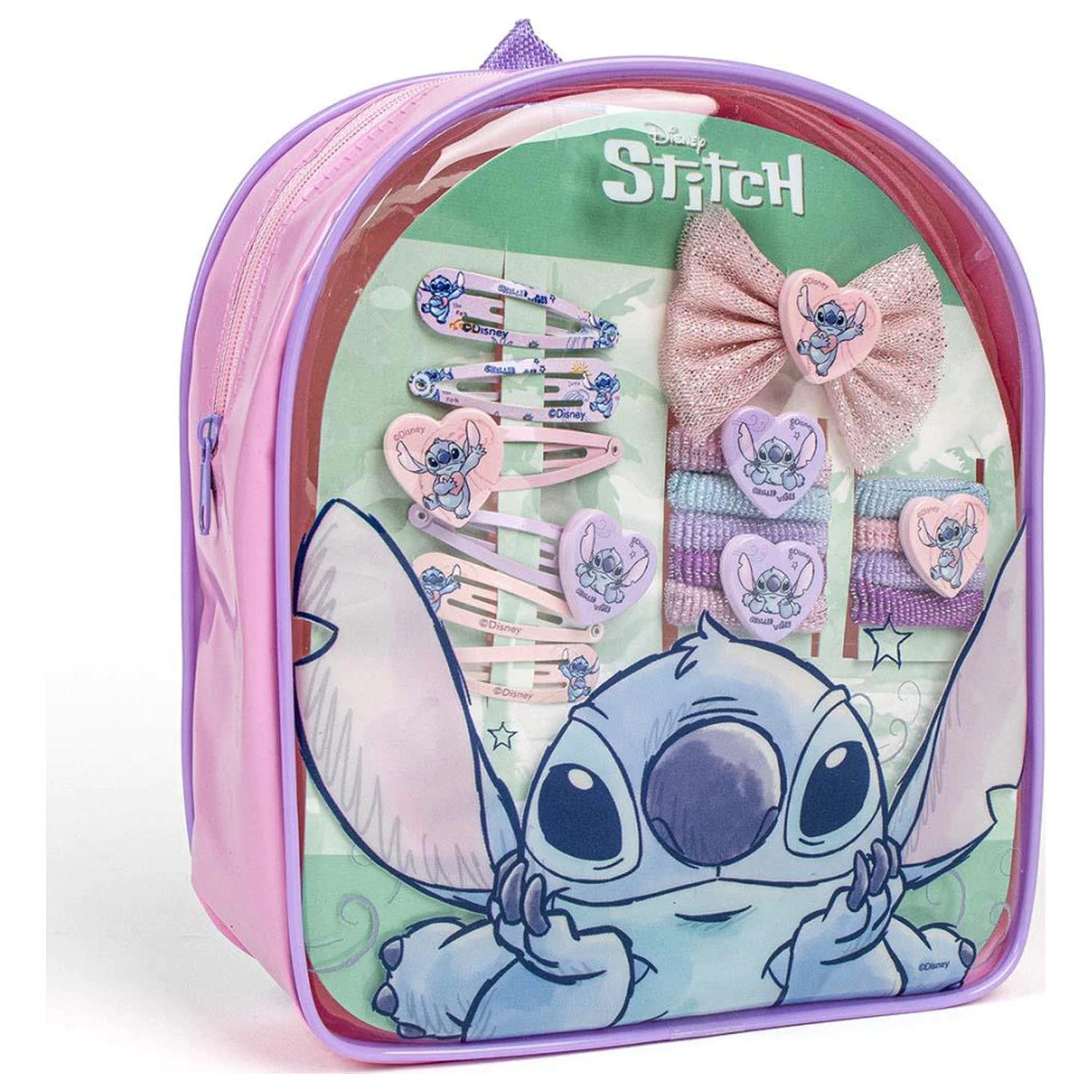 Stitch Alien Love hajkiegészítő szett táskában termékfotó