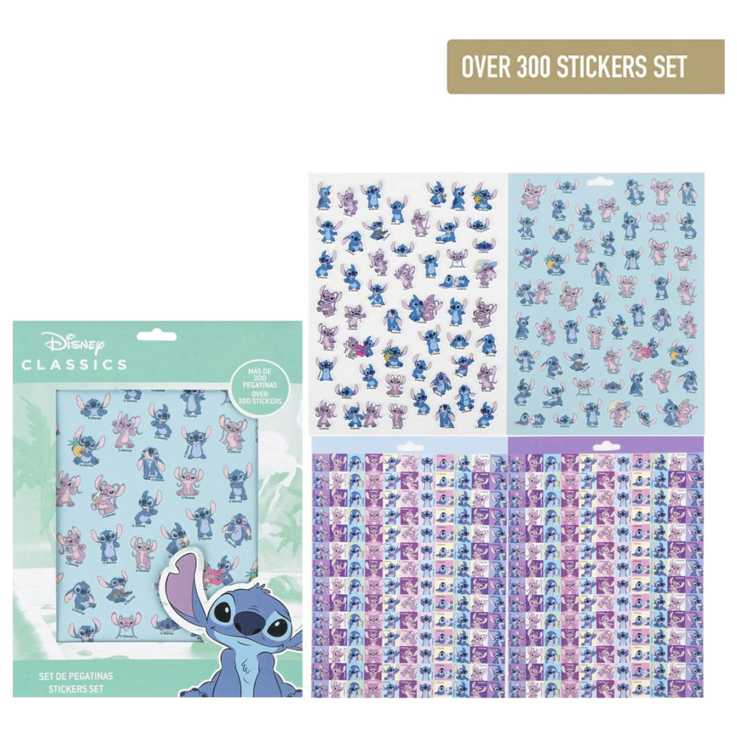 Stitch Alien matrica szett 300 db-os termékfotó