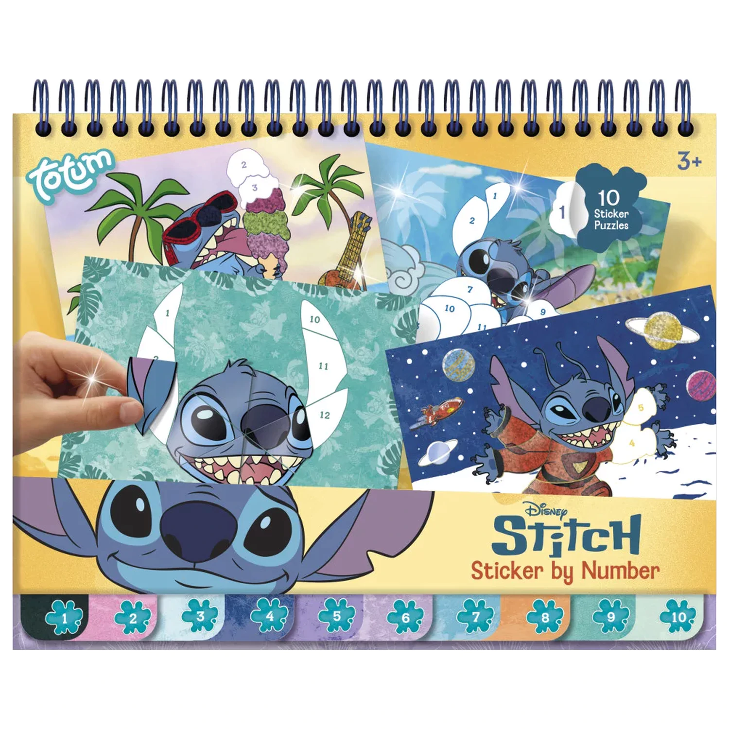 Stitch Alien matricás kreatív szett termékfotó