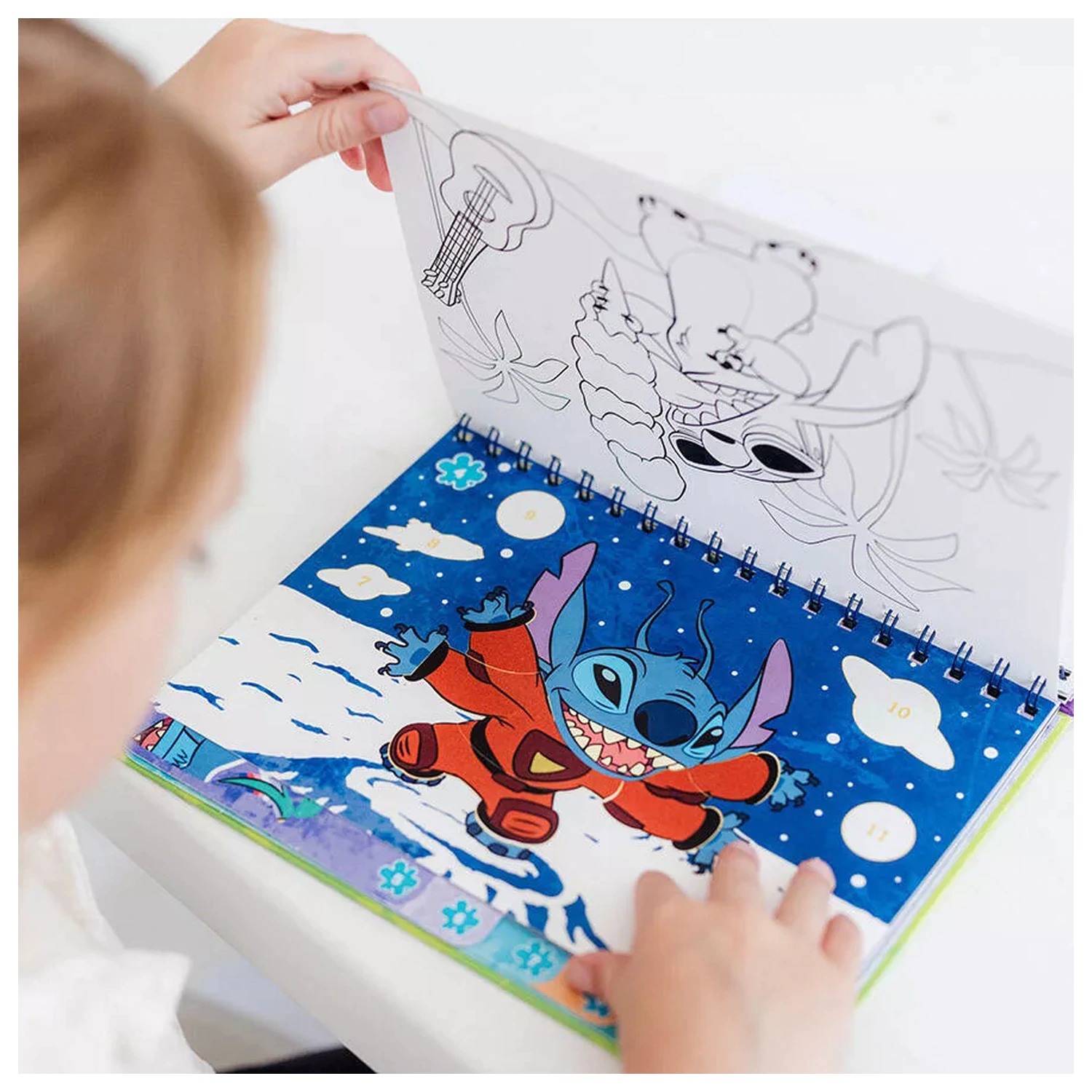 Stitch Alien matricás kreatív szett termékfotó
