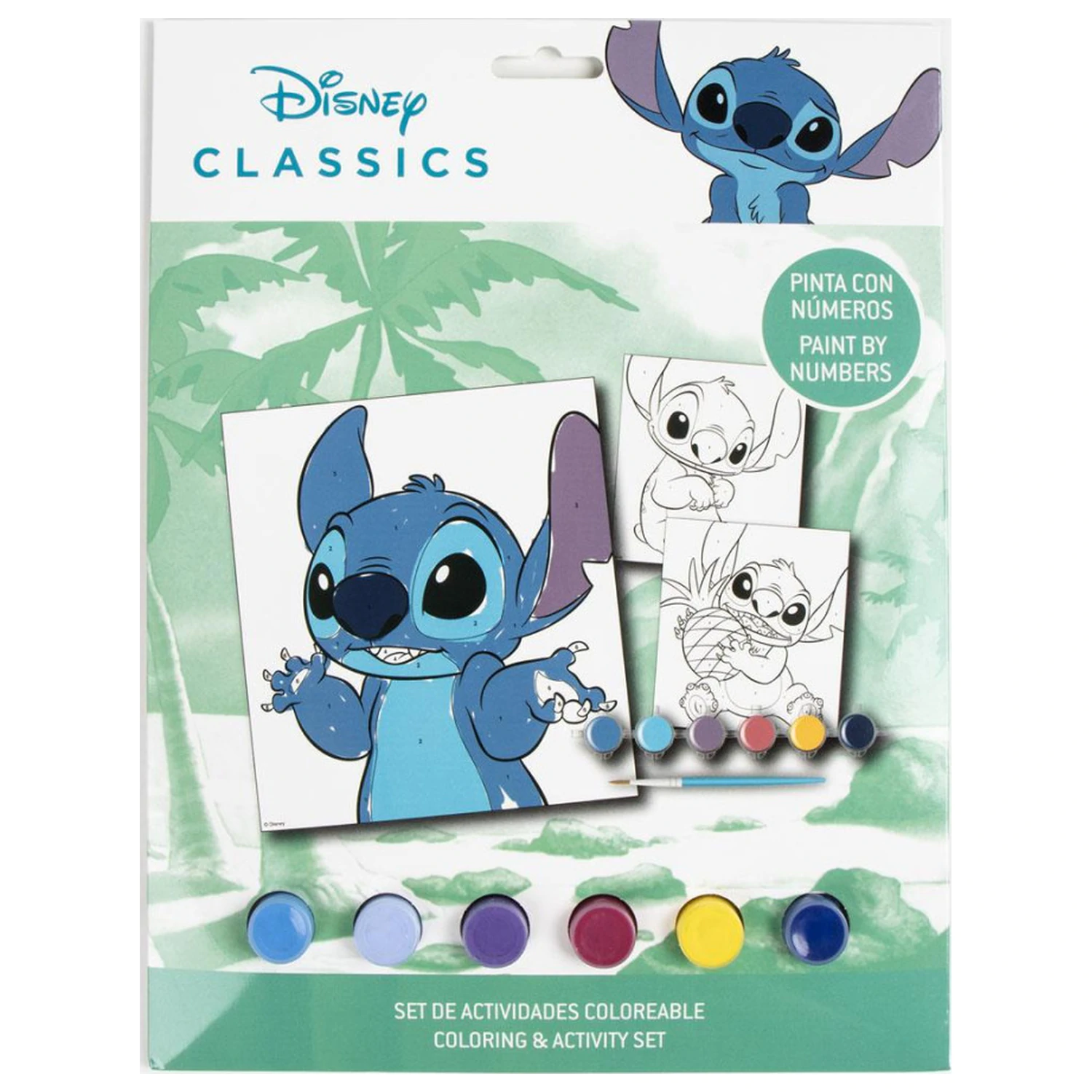Stitch Alien számos kifestő szett termékfotó