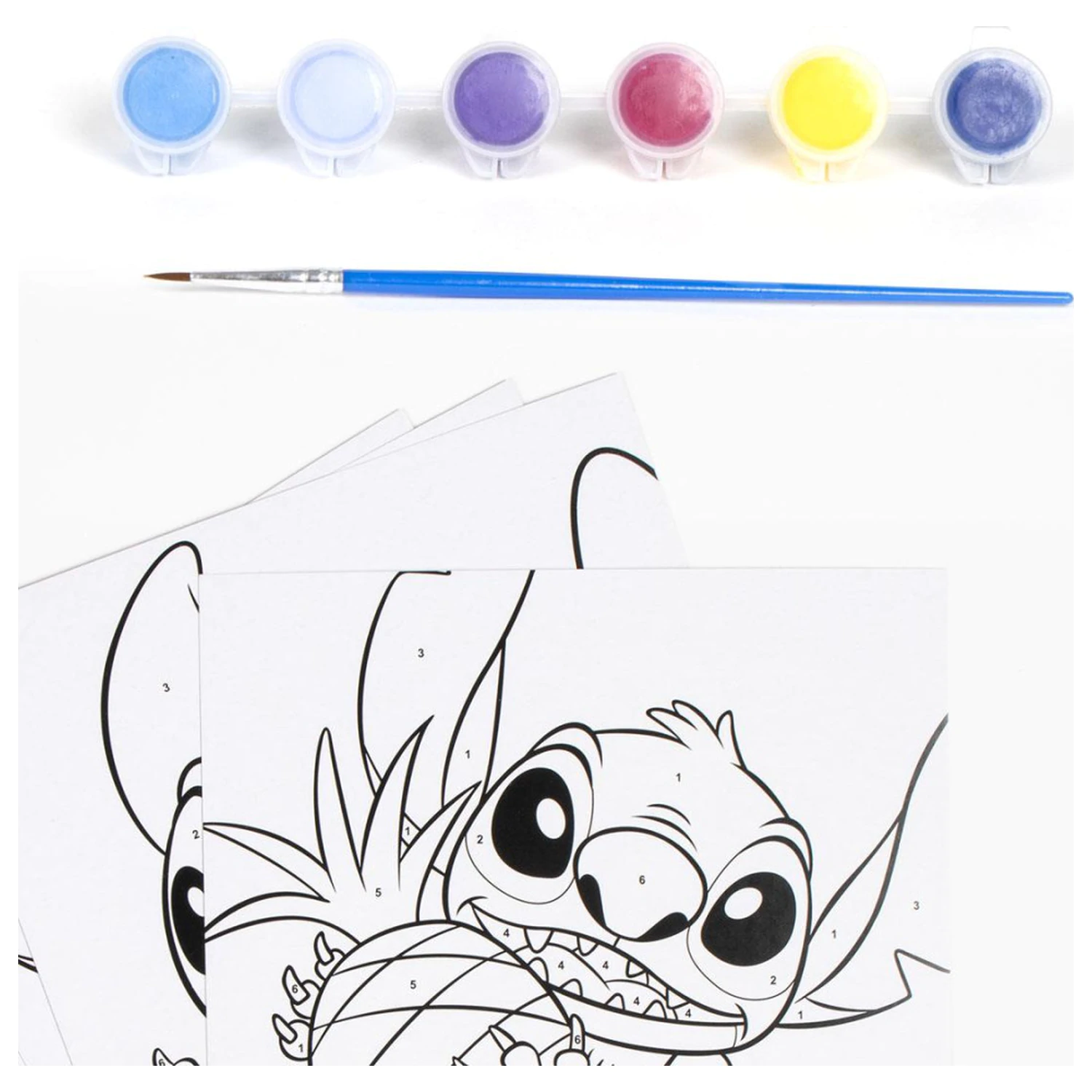 Stitch Alien számos kifestő szett termékfotó