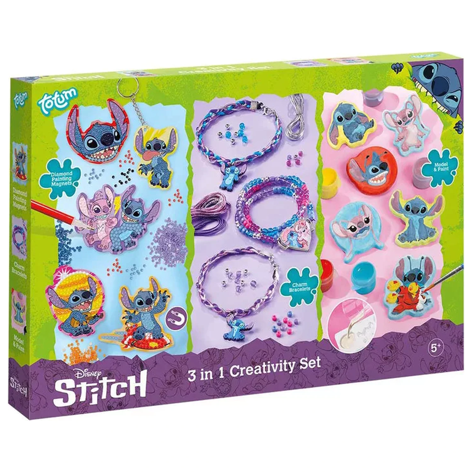 Stitch Aliens kreatív szett 3 az 1-ben termékfotó