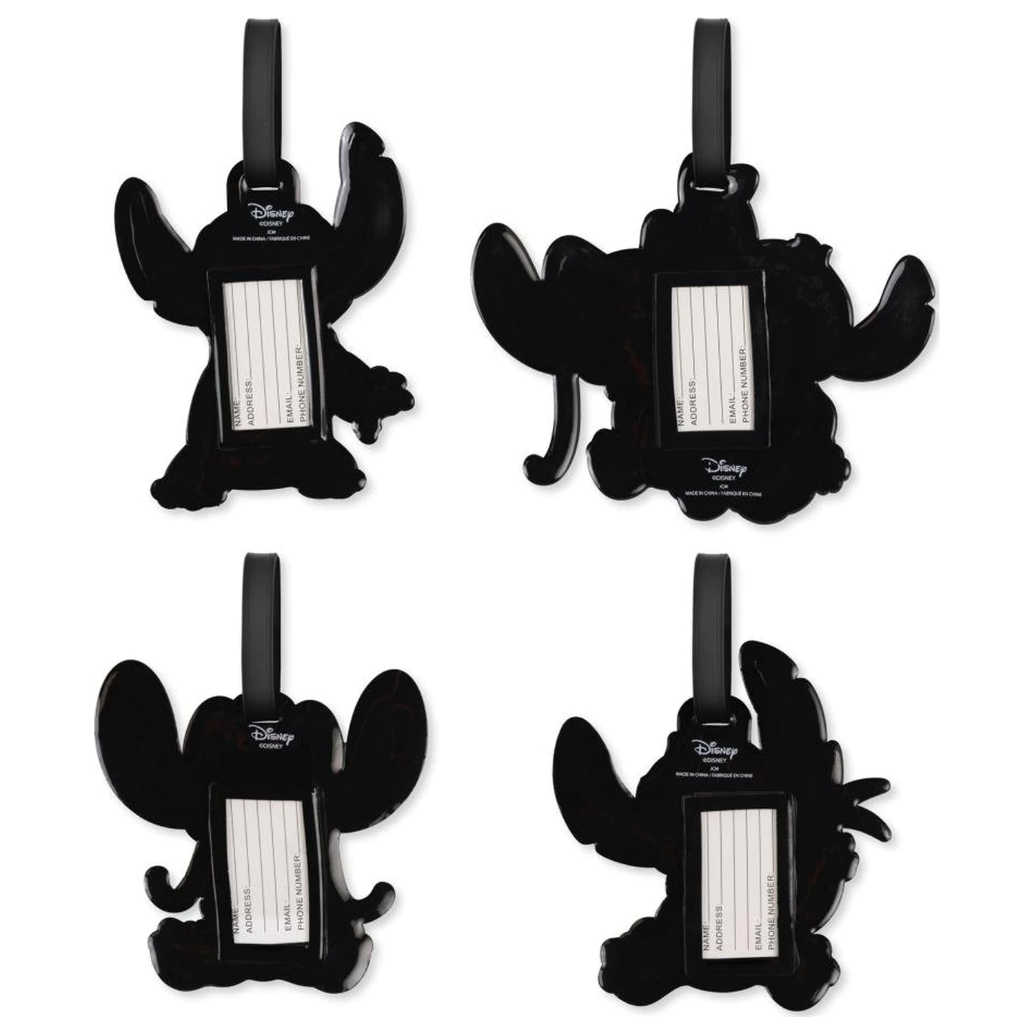 Stitch & Angel 4 db-os poggyászcímke csomag  termékfotó