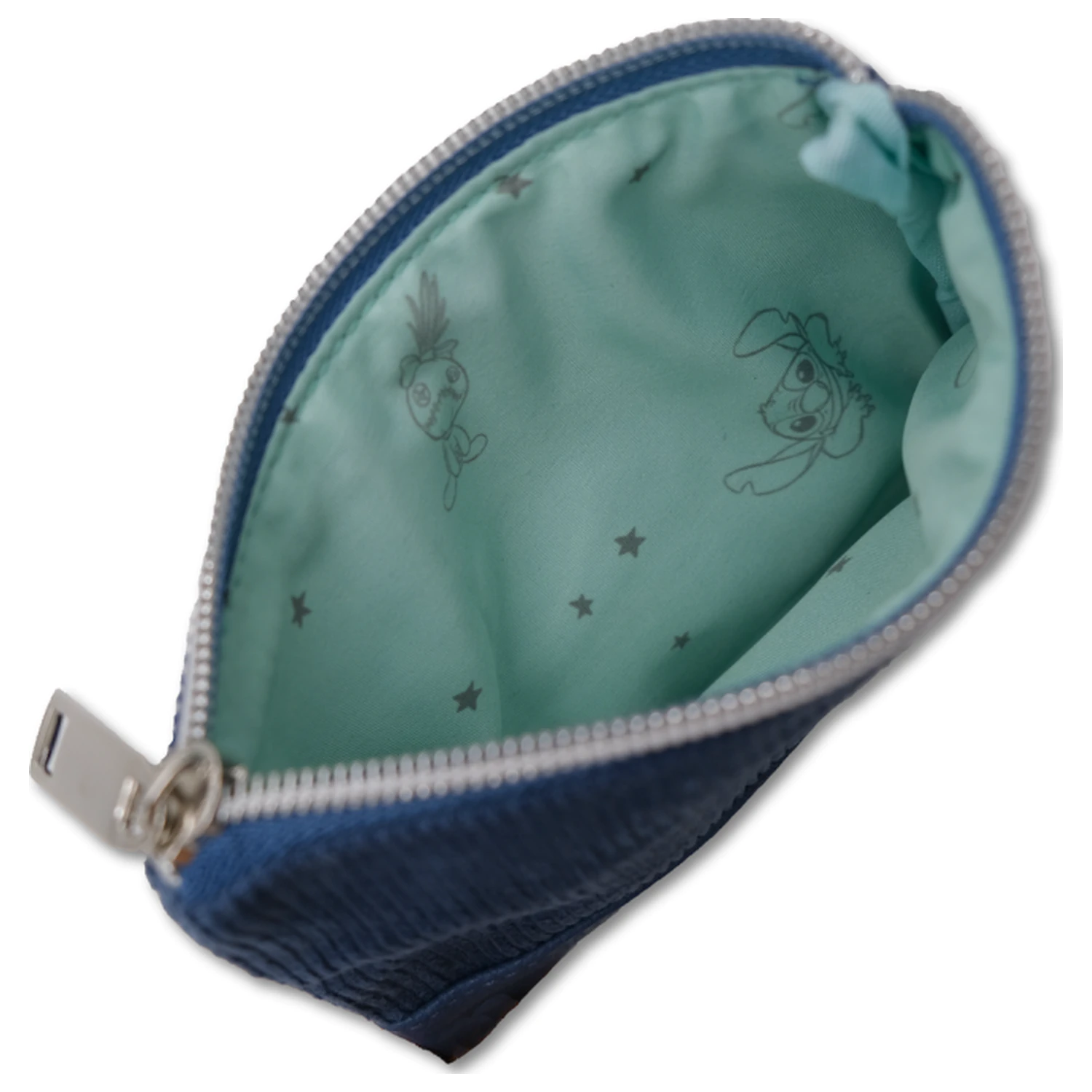 Stitch & Angel Blue Corduroy Fashion Duo pénztárca termékfotó