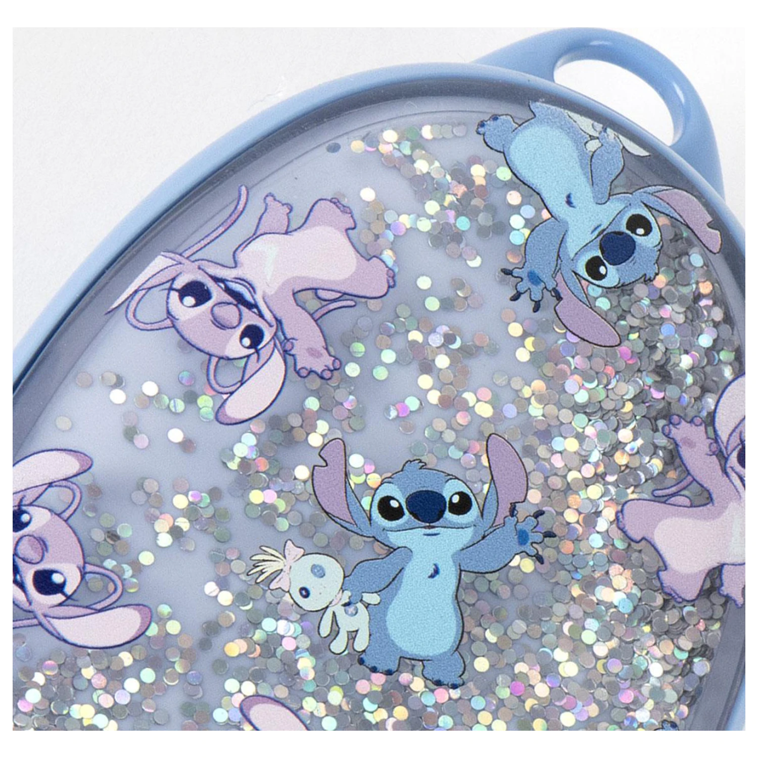 Stitch Angel csillámos hajkefe, fésű 13 cm termékfotó