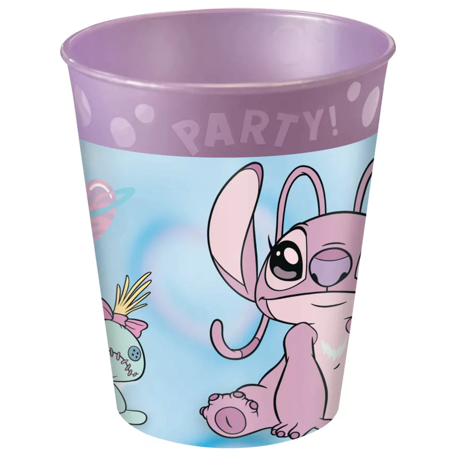 Stitch Angel Cute micro prémium műanyag pohár szett 4 db-os 250 ml termékfotó