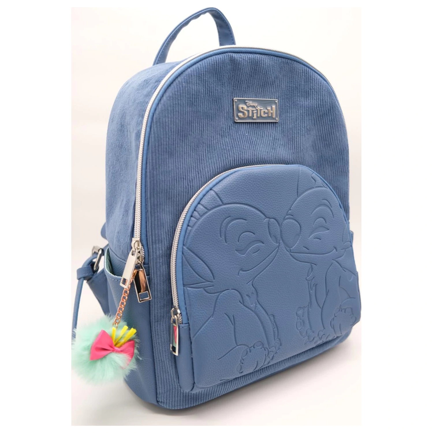Stitch & Angel Fashion Duo Blue Corduroy táska hátizsák termékfotó