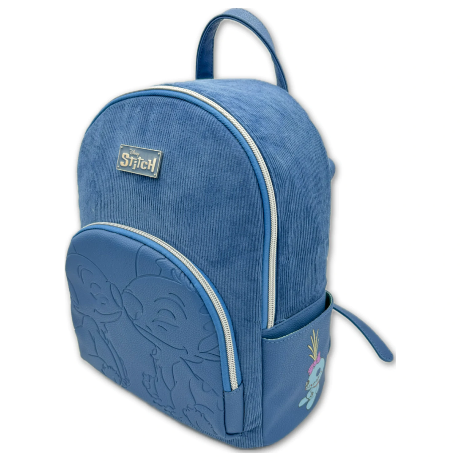 Stitch & Angel Fashion Duo Blue Corduroy táska hátizsák termékfotó