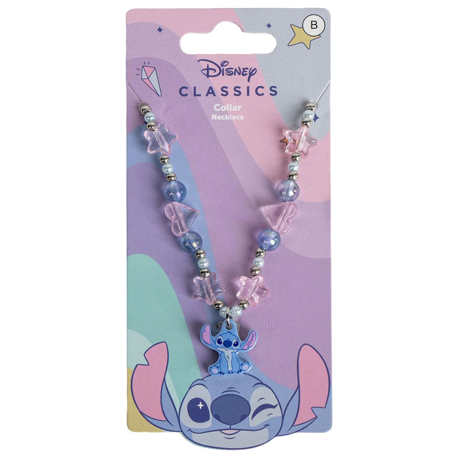 Stitch Angel gyöngyös nyaklánc termékfotó
