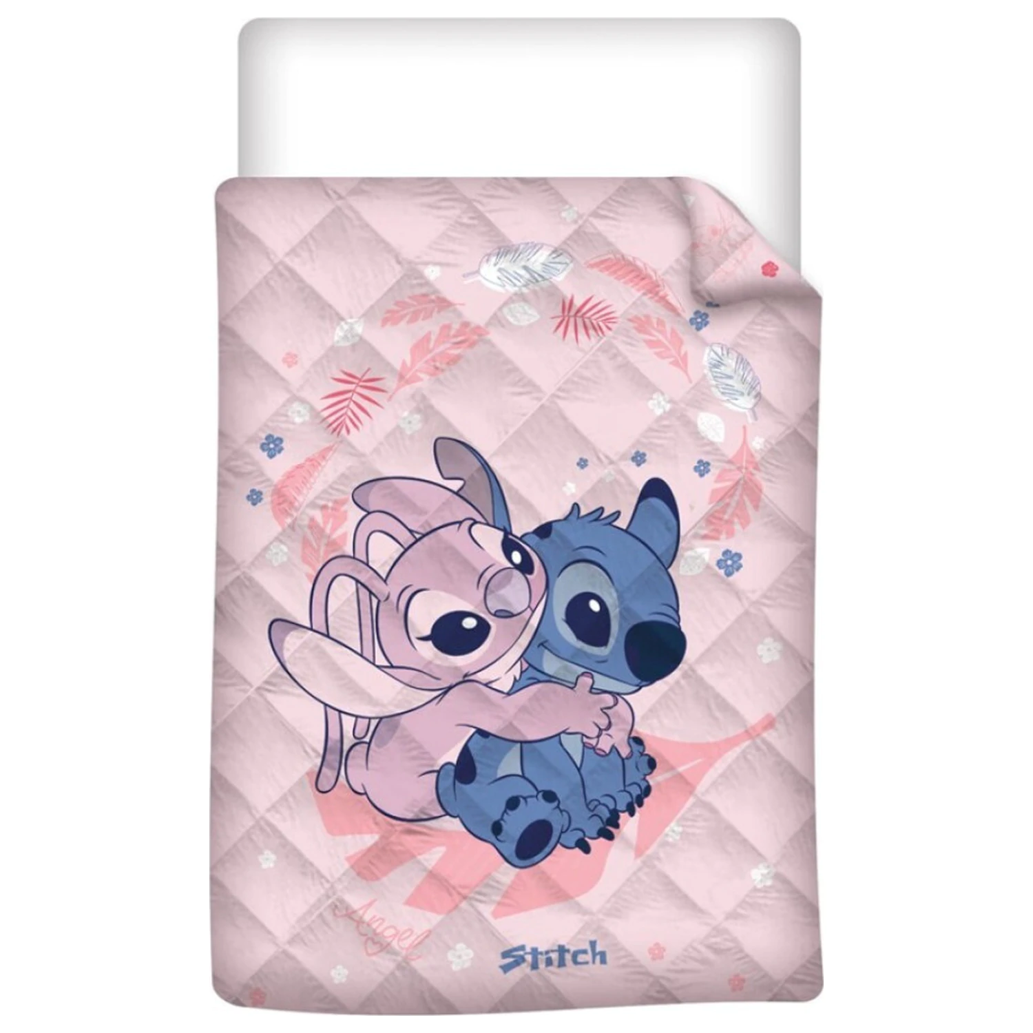 Stitch Angel Hug steppelt ágytakaró, paplan termékfotó
