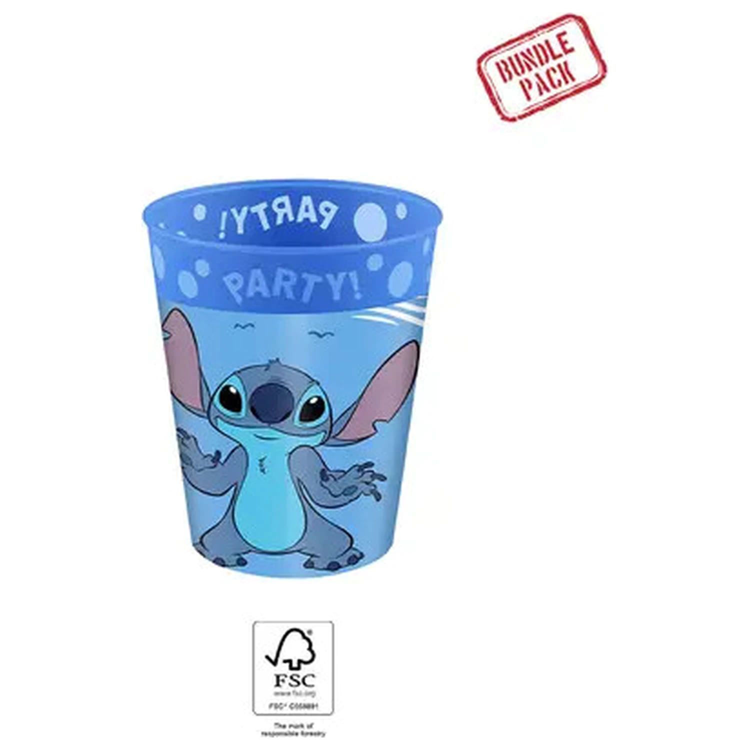 Stitch Angel micro prémium műanyag pohár szett 4 db-os 250 ml termékfotó