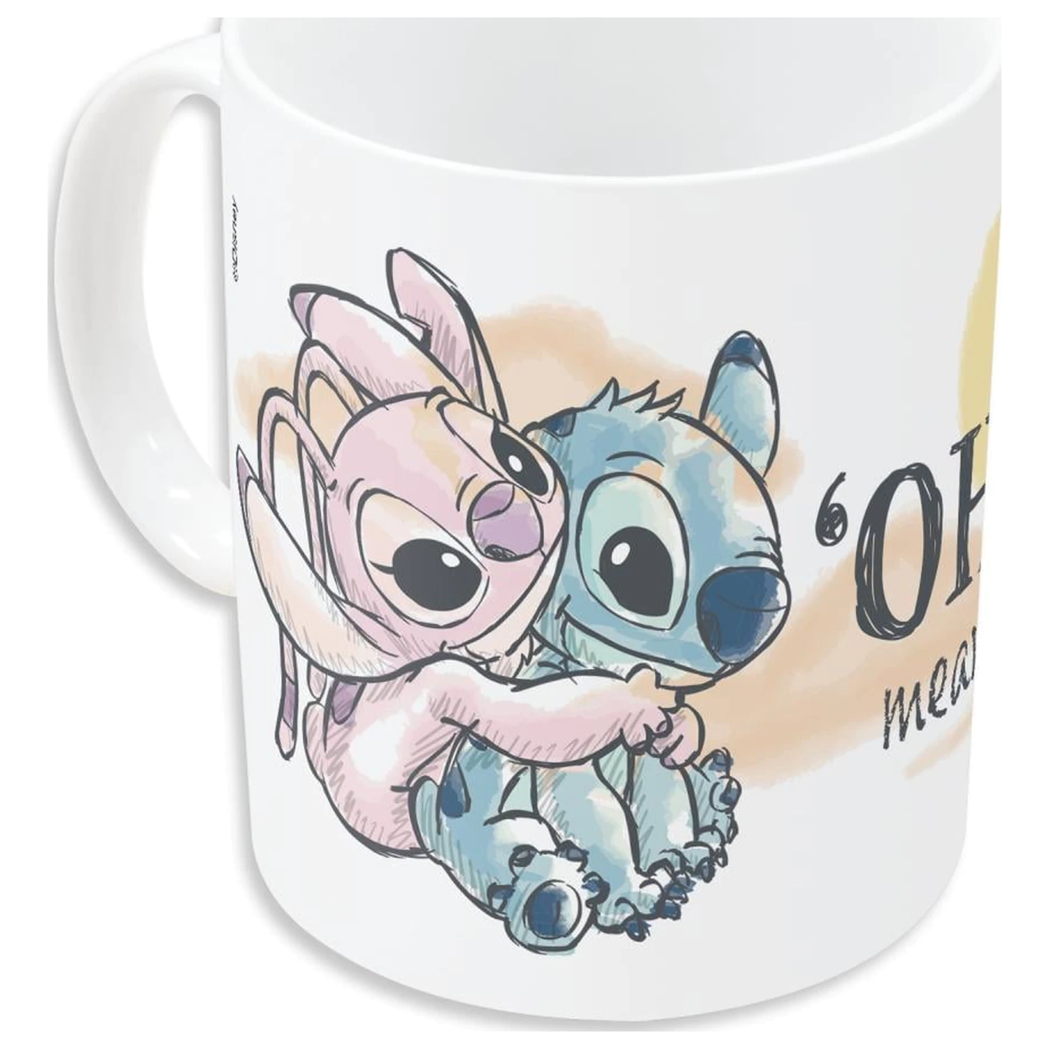 Stitch & Angel Ohana kerámiabögre 325ml termékfotó