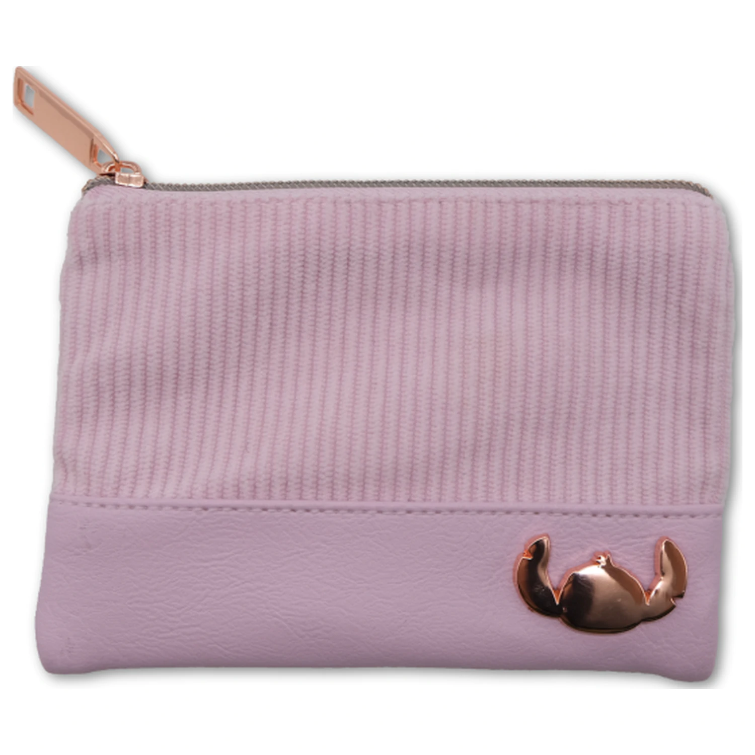 Stitch & Angel Pink Corduroy Fashion Duo pénztárca termékfotó